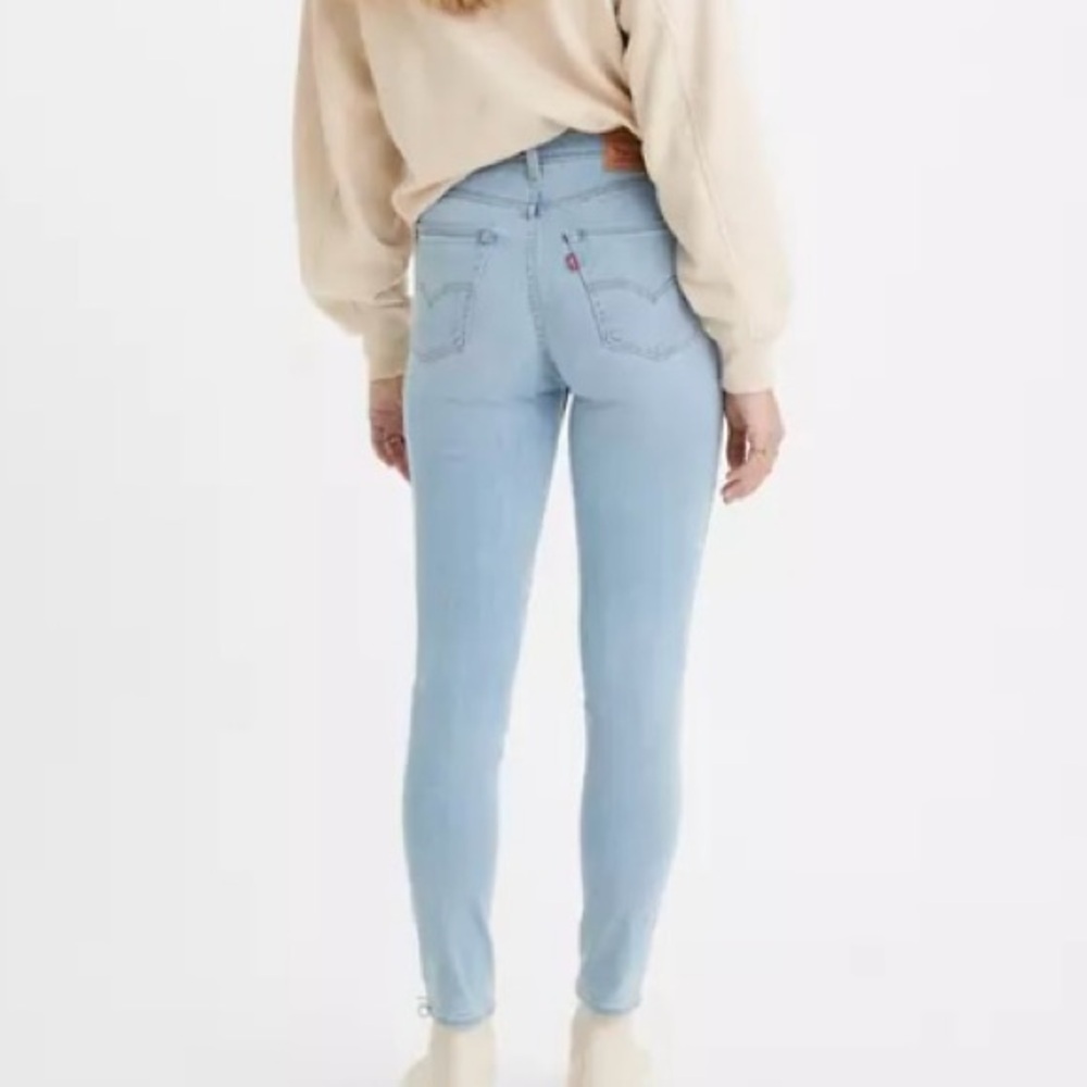 NWT 721 High Rise Skinny Women's Jeans Soho Azure Mood 28W x 32L